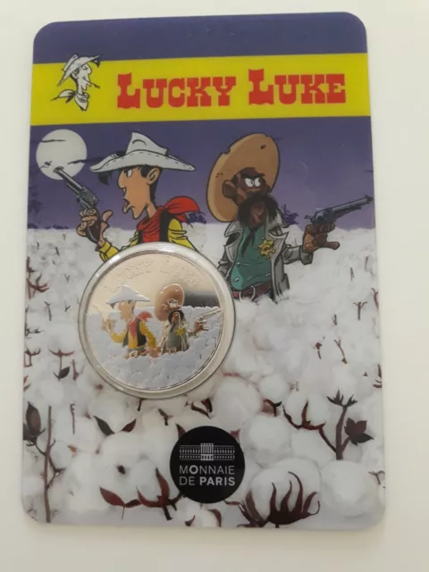 MÉDAILLE MONNAIE DE PARIS - LUCKY LUKE ET LE SHÉRIF tirage 2020 exemplaires