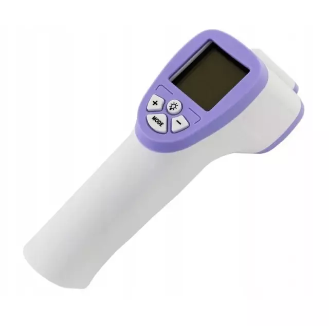 Nouveau thermomètre numérique infrarouge LCD fièvre sans contact bébé corps...