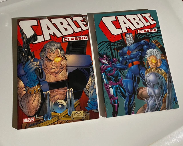 MARVEL COMICS CABLE CLASSIC Vol 1 & Vol 2 Softcover Collected TPB SET X-MEN