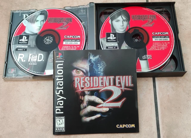 Lot de 5 jeux Ps one Us. Resident Evil,Star Ocean...Avec Registration Cards 3