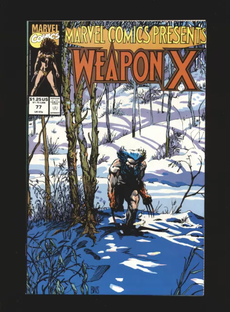 Marvel Comics Presents # 77 - Origin of Wolverine Weapon X NM- Cond.