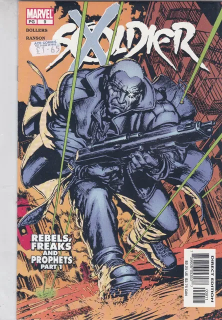 Marvel Comics Soldier X  #9 May 2003 Free P&P Same Day Dispatch