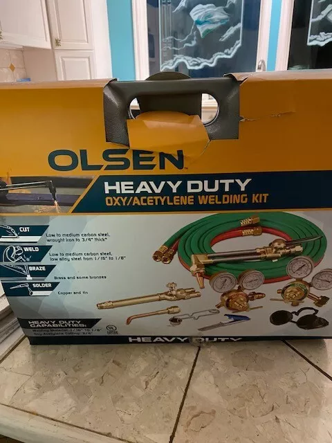 Heavy Duty Oxygen Portable Acetylene Welding Kit Cutting Soldering Heating