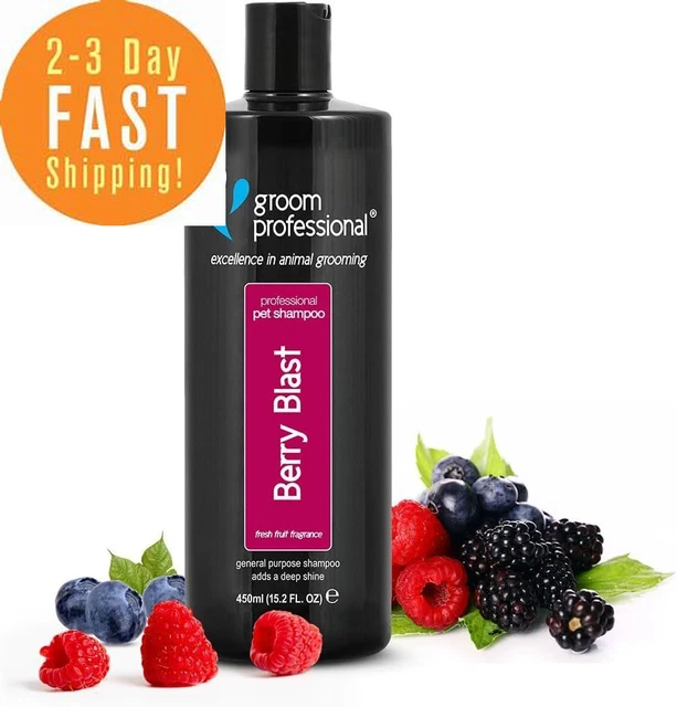 Groom Professional Berry Blast Dog Shampoo, Excellence in 450 ml (Pack of 1)