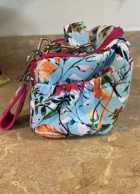 samantha brown to go cosmetic organizer tropical nwot HTF 2