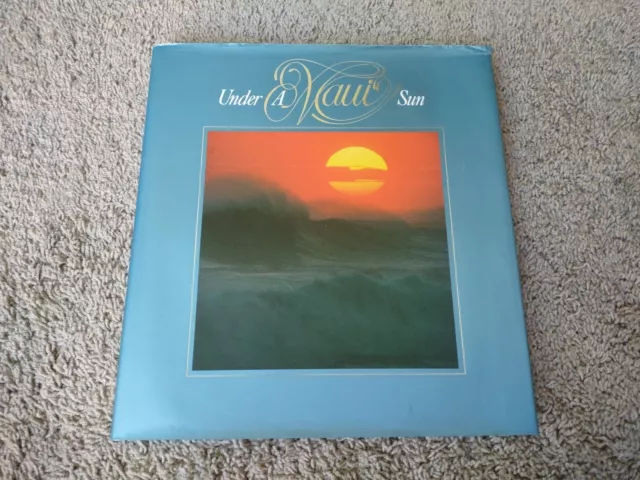 1989 Under A Maui Sun First Edition Hc Book By Penny Pence Smith Hawaiian Island