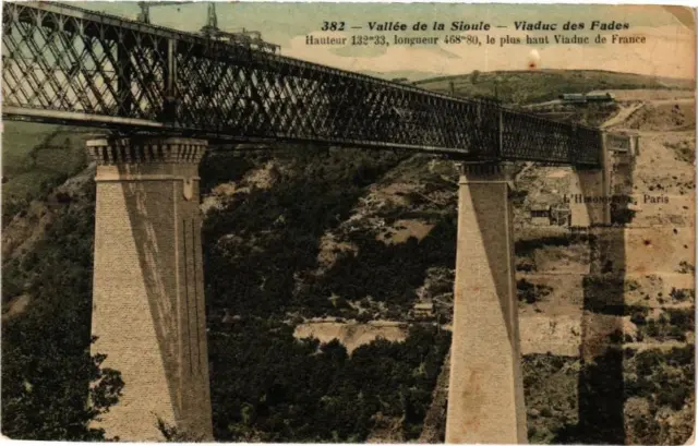 CPA SIOULE Valley - Viaduct des FADES (244705)