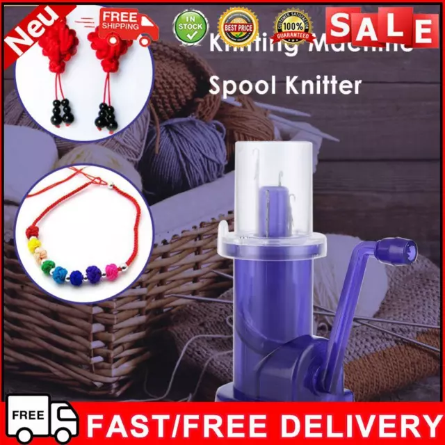 Hand-Operated Easy Weaver Knitter Household Weaver Knitting Tool Sewing Tool