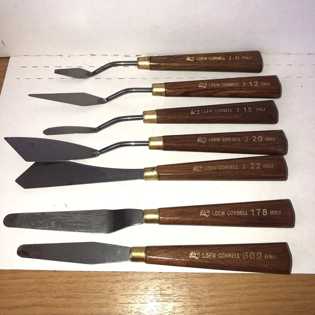 Lote de 7 Juego de Cuchillos de Loew Cornell, Italia