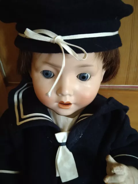 Poupée ancienne superbe bébé de caractère Schoenau et Hoffmeister PB