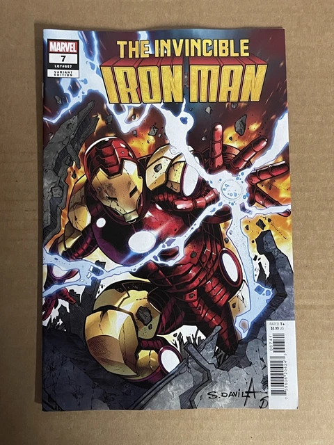 Invincible Iron Man #7 Davilla Variant First Print Marvel Comics (2023)