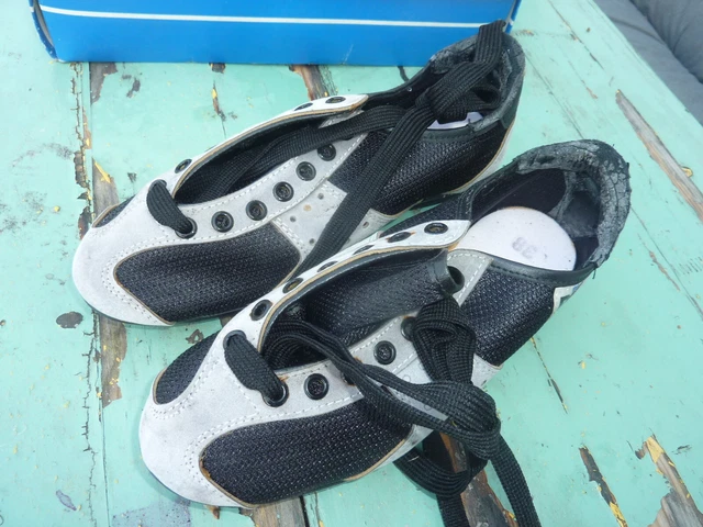 Chaussures de cyclisme ancienne - RIVAT - Made in France - T38 - TBE Vintage M1