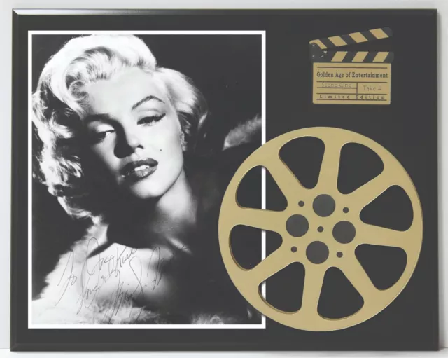 Marilyn Monroe   Reproduction Hollywood Movie Reel Display