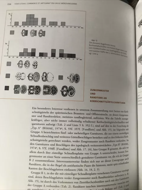 Voies d'eau, commerce et artisanat en Gaule mérovingienne Etudes archéologie 10 2