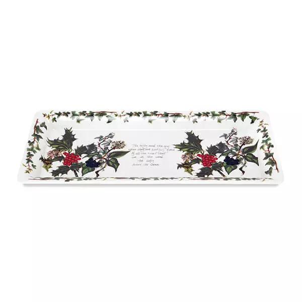 Portmeirion The Holly & The Ivy Rectangle Sandwich Tray