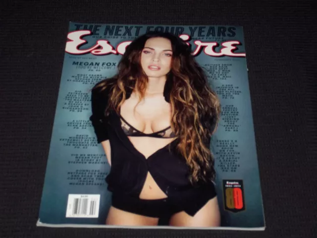 2013 February Esquire Magazine - Megan Fox Cover - L 12449