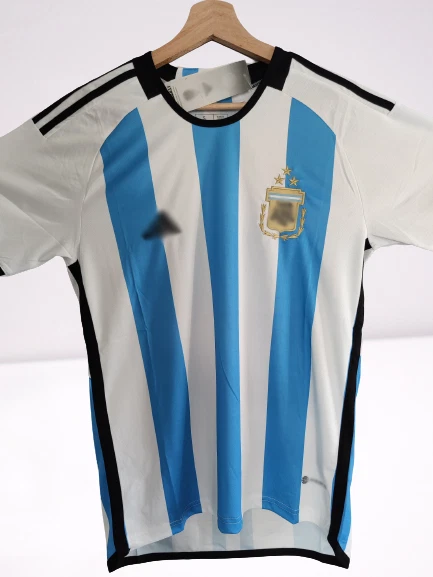 MAILLOT DE FOOTBALL Argentine Champions du Monde, étoiles EUR