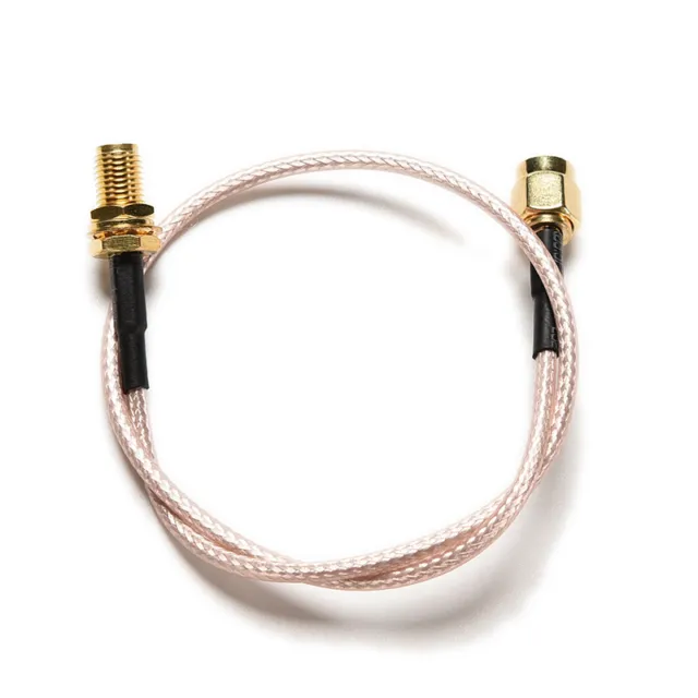 Cable RP.SMA Male Jack to Female Plug Bulkhead Crimp RG316 Pigtail 30cm  Dz
