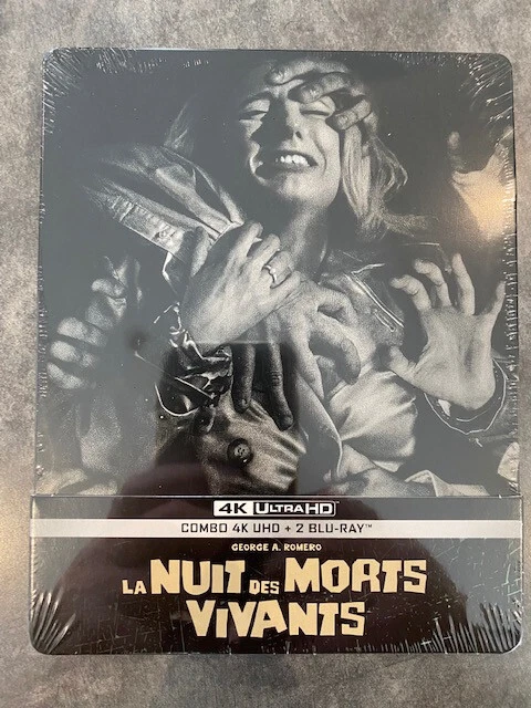 LA NUIT DES MORTS VIVANTS - STEELBOOK COLLECTOR en 4K ULTRA HD + BLU RAY Zone B