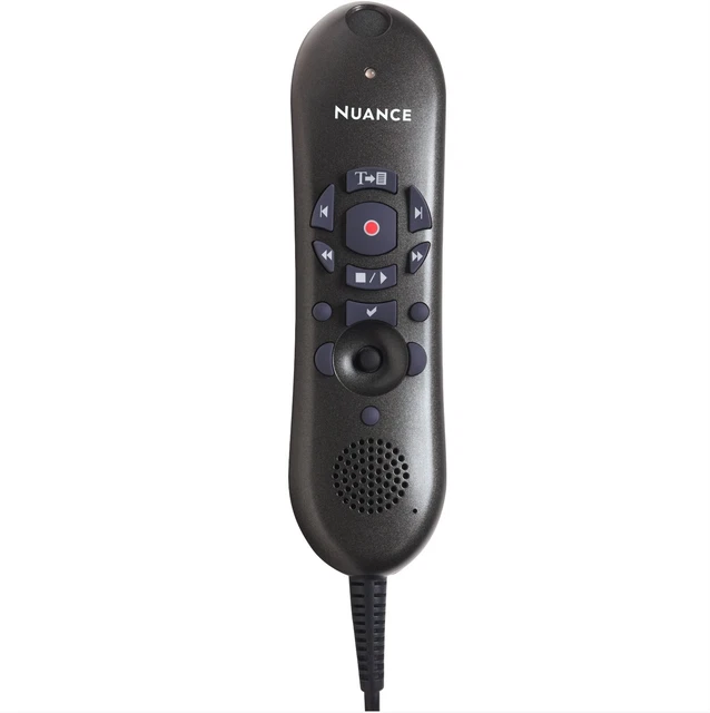 Nuance PowerMic II Dragon Speech Recognition Dictation Microphone - 0POWM2N-005