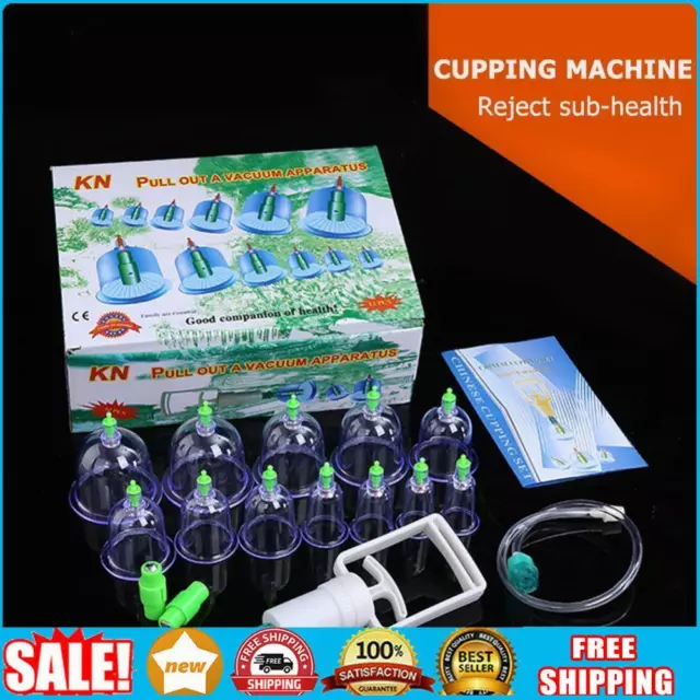 Vacuum Cupping Cups Suction Therapy Body Massager Vacuum Cupping Set Health Care