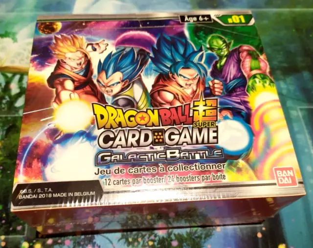 Galactic Battle - B01 - Dragon Ball Super Card Game - Boite de 24 Boosters - VF