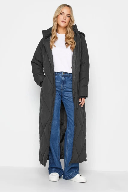 LONG TALL SALLY Women Tall Maxi Puffer Coat 47.50 PicClick UK