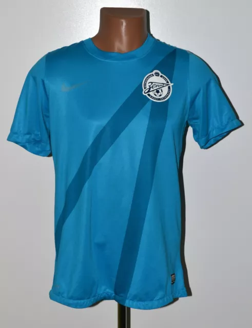 Zenit St. Petersburg 2012/2013 Rlayer Issue Home Football Shirt Nike M