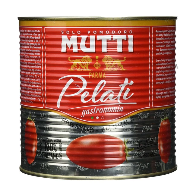 Mutti Pelati Schältomaten Pelati Pomodori per Cucinare