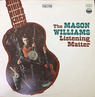 Mason Williams - The Mason Williams Listening Matter - Used Vinyl Rec - P7350A