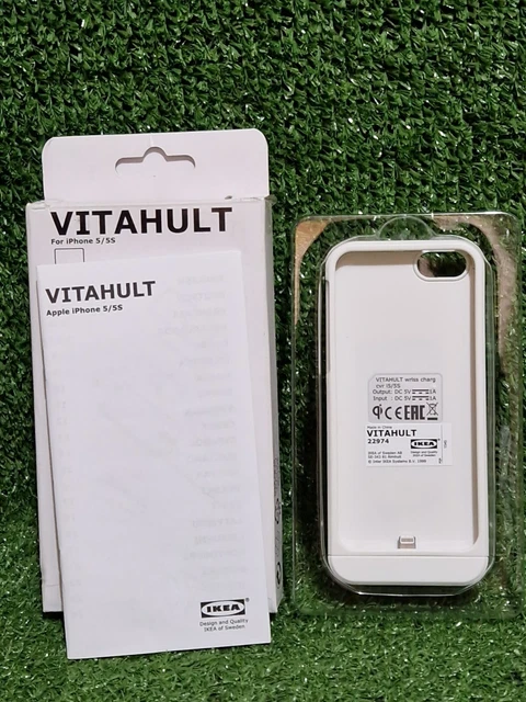 Vitahult IKEA iPhone 5/5S Complete Protection Case White Plastic