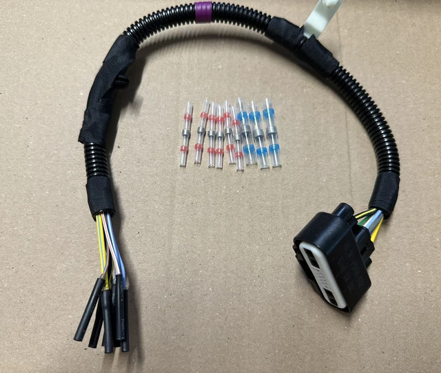 TRANSIT CUSTOM WIPER motor plug repair Kit Inc Terminals 12 Pin Ford