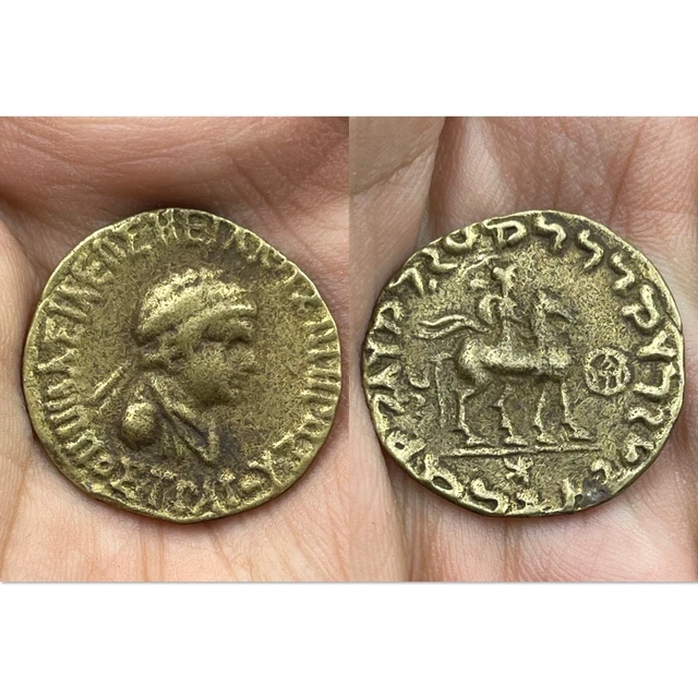 BoodLo Pièce d'argent Grecque Antique Micro-Gravure Pièce d'art Personnage mythologique Grec Portrait Déesse d'Athènes Collection de pièces