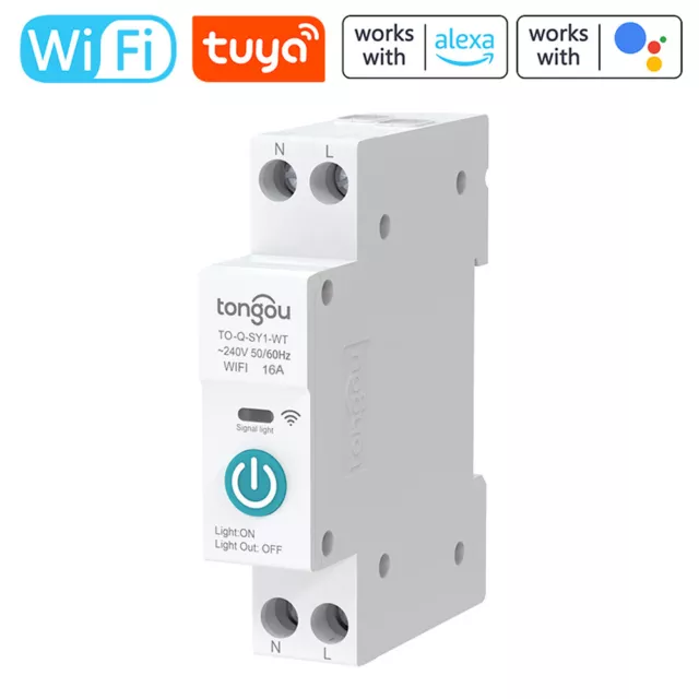 Disjoncteur Intelligent Télécommandes sans fil Contrôle Din Rail T9T0