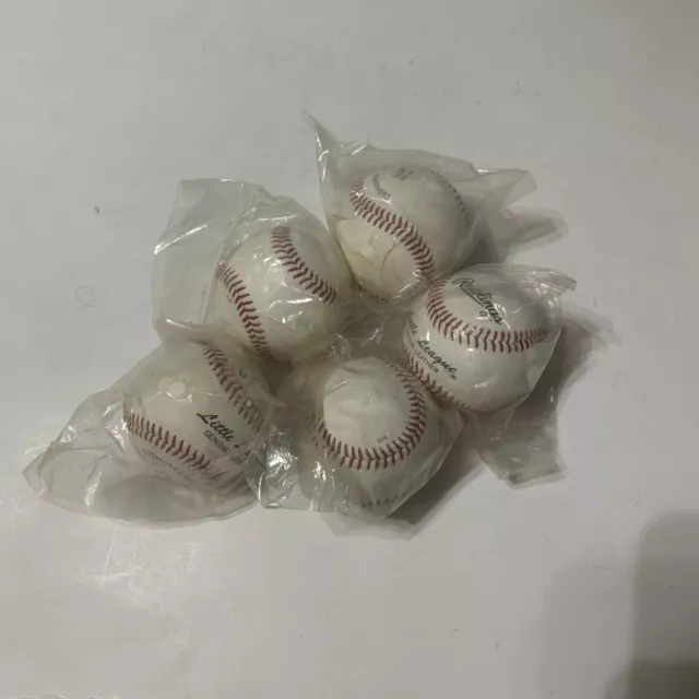 Brand New, Rawlings Little League Baseballs (LLB) - Lot of 5 Brand New, Rawlings Little League Baseballs (LLB) - Lot of 5