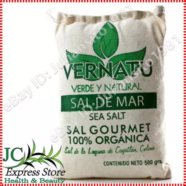 Sea Salt Gourmet Sal De Mar Gourmet 100% Orgánico 500 Gr Vernatu