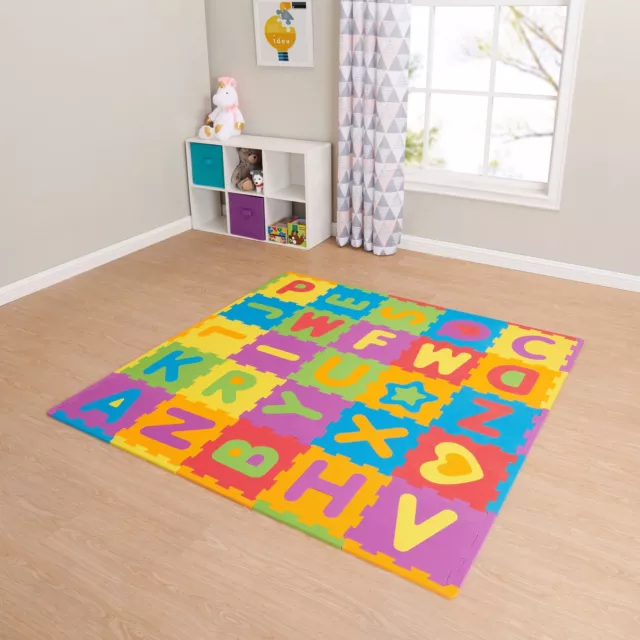 ABC FOAM MAT Foam Playmat Learning Toy Set, 28 Pieces For children aged 3 and up 2