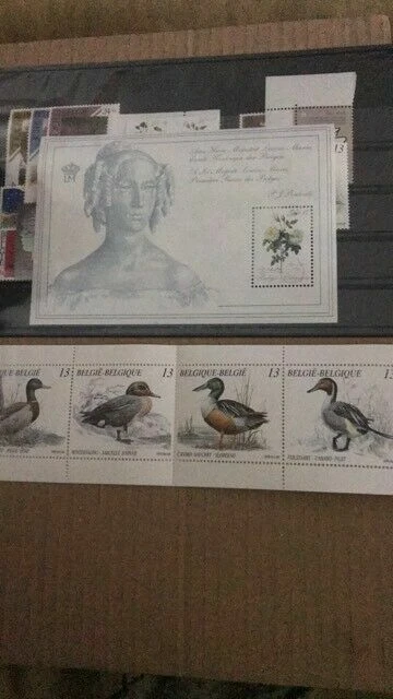 belgique 1989 année complète neuf sans charnière
