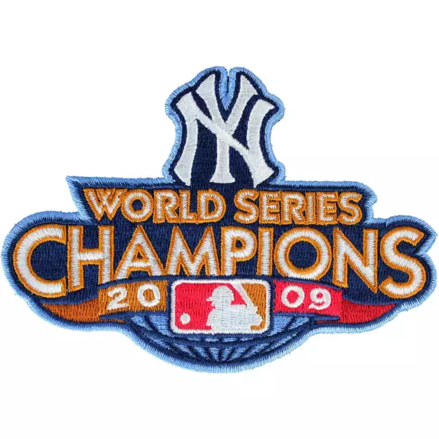 2009 World Series Champions New York Yankees Jersey Sleeve MLB Logo Patch