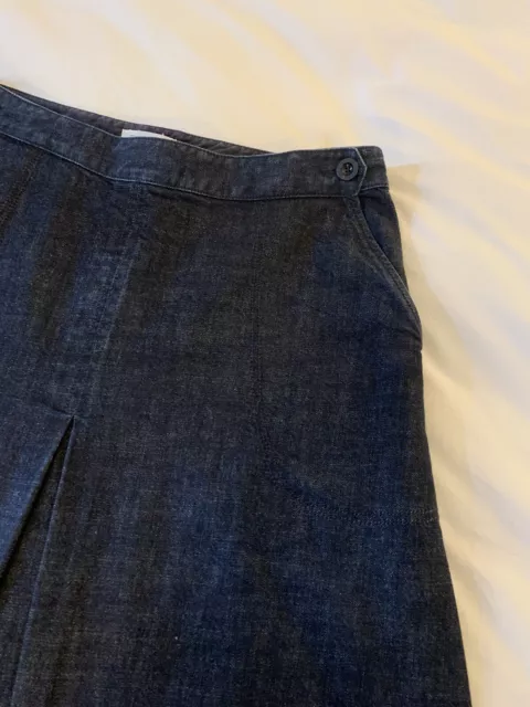 Toast indigo shop denim skirt