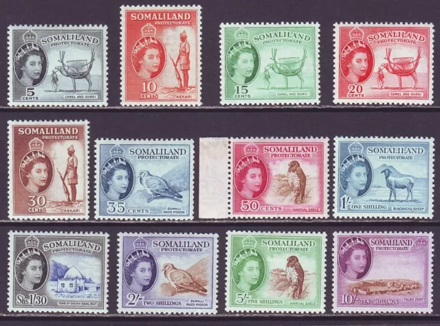 Somaliland 1953 SC 128-139 MH Set