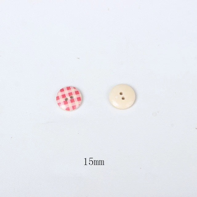 Lot De 9 Boutons Vintage Noir Sculpté - 2,3 Cm, Trous épais - Réf 1610