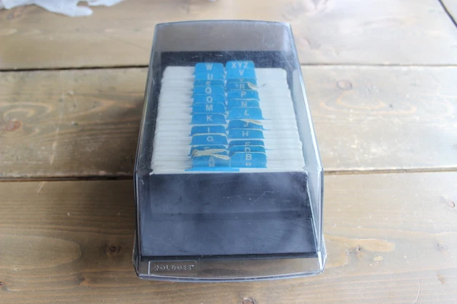 Rolodex With Lots of Non Used Cards
