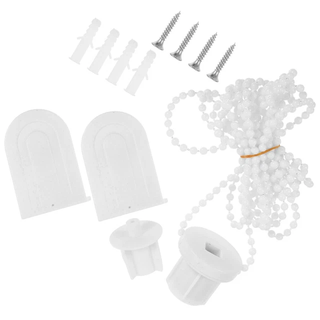 Kit Riparazione Tende Verticali - 20 Pezzi Piastre Inferiori 127 Mm Per Veneziane Da Ufficio E Casa - Foto 9