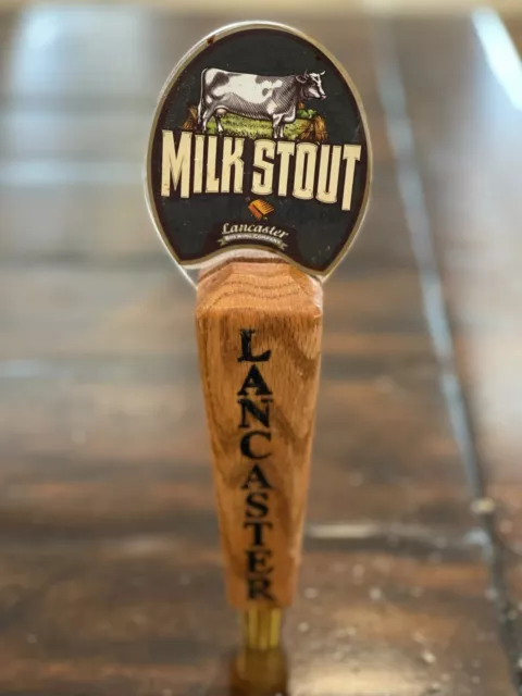 Lancaster Brewing "Milk Stout" Tap Handle