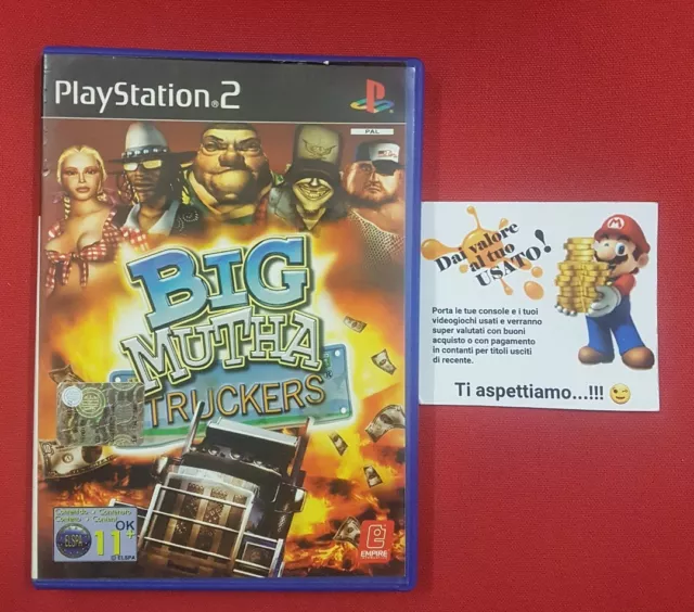 Ps2 Play2 Giochi Usati Big Mutha Truckers ita raro corse macchine prezzi bassi