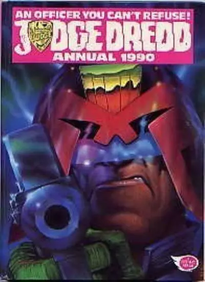 Judge Dredd Annual 1990 By John Tomlinson