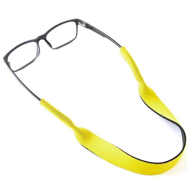 Correas para gafas de sol cordón deportivo soporte antideslizante (amarillo)