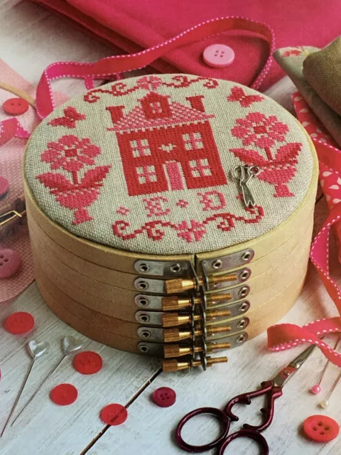 Box Of Delight Embroidery Hoop Box Stitcher’s Gift Cross Stitch Design chart