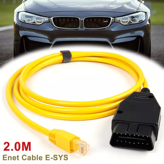 Für BMW/ENET Ethernet Interface Codierung RJ45 OBD Programmierung Diagnose Kabel